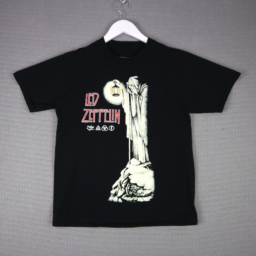 Led Zeppelin IV The Hermit Band Tee Mens Small
